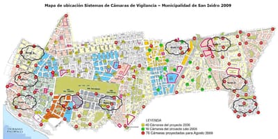 지도 san isidro Lima